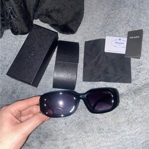Prada Glossy Black Sunglasses